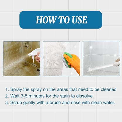 ADEK Tile Grout Cleaner Sprayer - Granite Cleaner Polish and Protect 3 in 1, Marble Stone Cleaner Polishes, Heavy Duty Spray Cleaning Solution, Stone Tile and Laminate Cleaner (2)