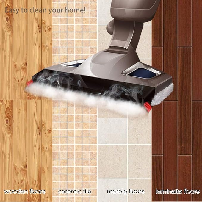 KEEPOW Steam Mop Pads Compatible with Bissell Powerfresh 1252, 1606670, 1543, 1543A, 1132, 1652, Fit Symphony Hard Floor Vacuum Steam Cleaner Series (6 Pack)