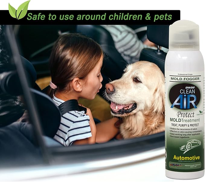 DWD2 Protect™ Automotive Mold Treatment - Revitalize Your Car's Interior The Green Automotive Mold Treatment Solution. Say Goodbye to Unpleasant Odors and Hello to a Fresh and Protected Cabin (FOGGER)