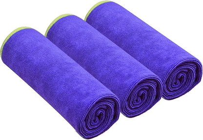 SINLAND Microfiber Gym Towels Super Absorbent Compact Travel Workout Towel Quick Dry Camping Sweat Towel for Sports Beach Swimming Backpacking Hiking and Yoga Men Women 16 Inch X 32 Inch