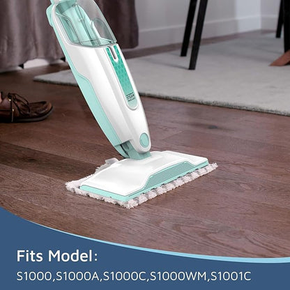 6 Pack Shark Steam Mop S1000 S1000A S1000C S1000WM S1001C Pads Set Washable Replacement Microfiber Mop Pads…
