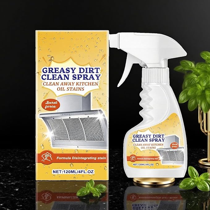 Multi Purpose Foam Cleaner - All Purpose Degreaser Spray, Heavy Oil Stain Remover | Kitchen Cleaner for Ovens Cabinet Pots Appliances Bathroom Microwave Doors Hoods Glass Household Cleaning Supplies