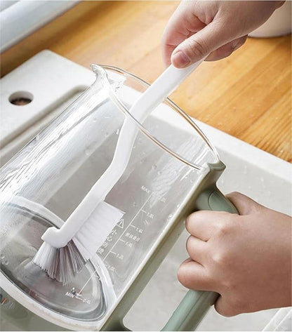 Kitchen Scrub Brush Edge Corner Cleaning Brush Hard Bristle Cleaning Supplies for Kitchen, Bathroom, Corner, Grout, Sink, Cup, Teapot, Bottle, Blender