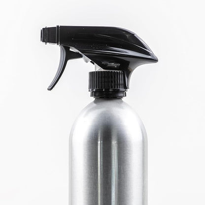 Aluminum Spray Bottles (3 Pack) 20oz - Silver Metal Aluminum Refillable Spray Bottles, Cleaning Solution, Hair, Plants, Gardening, BBQ Grill, Restaurants, Cooking (New Updated Sprayers)