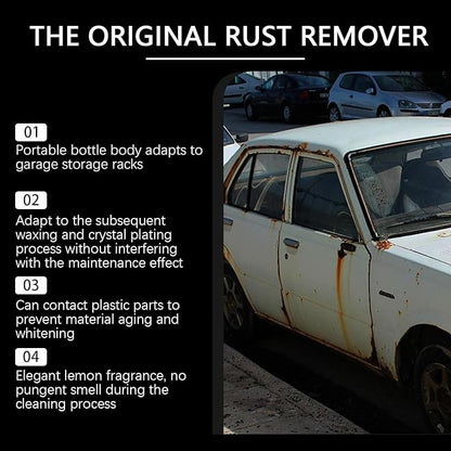 Nexa Rust Remover Spray, 2025 New Upgrade Rust Remover for Metal, Tools, Cars, Chains Automotive & Household Surfaces (3)