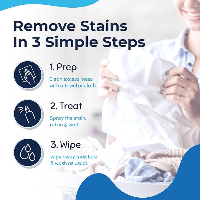 Miss Mouth’s Messy Eater Stain Treater Spray - Stain Remover - Newborn & Baby Essentials - 2-Pack of 16oz Stain Remover