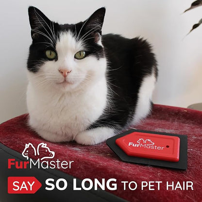 JJ KENT FurMaster - Pet Hair Remover for Furniture - Dog and Cat Fur Remover - Perfect Hair Removal Tool for Furniture and Vehicles