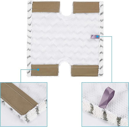 4 Pack Steam Mop Pads Replacement for Shark Lift-Away Pro & Shark Genius Mop System Pocket Mop S3973 S3973D S3973WM S5001 S5002Q S5003A S5004 S5004W S6001W S6001WM S6002 S6002C S6003D S6003W