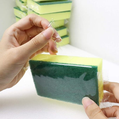 36 Pack Dishwashing Sponge Individually Wrapped, Non Scratch Scrub Sponges Scouring Pad for Household Cleaning, Sink, Pots, Pans, Kitchen,Hotel,Car.