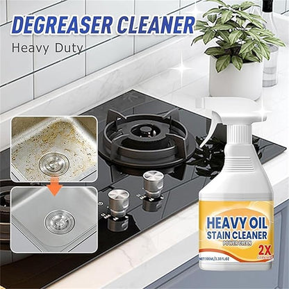 Kitchen Cabinet Cleaners and Polishers, All Purpose Kitchen Heavy Oil Cleaning Spray, Multipurpose Kitchen Cleaner (3pcs)