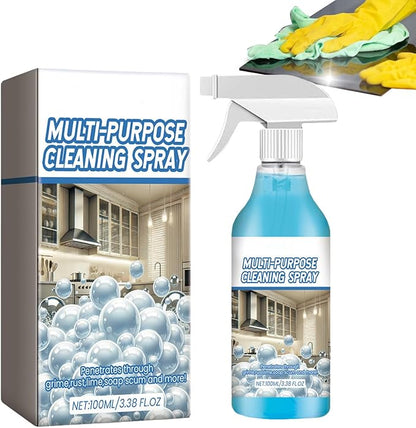 Degreaser Cleaning Spray, Fast Acting And Efficient Formula, 100ml, Kitchen Grime Remover, Window Glass Degreaser, Safe And Convenient Application, For Appliances, Countertops, Window, Bathrooms
