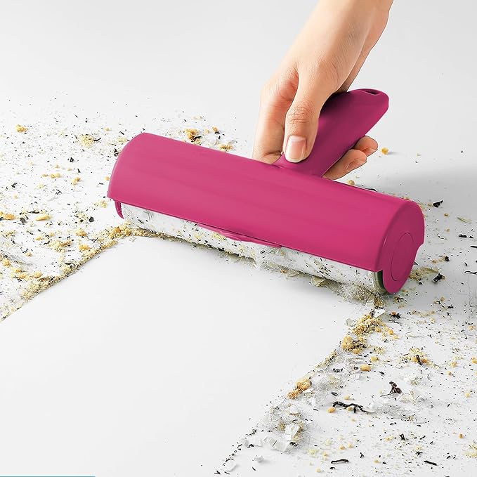 6.3 inch Lint Roller Refills Extra Sticky for PetLovers BomDa YabeePet Fedicelly and More 6.3'' Large Lint Rollers 60 Sheets per Refill Pack of 5 Rolls 300 Sheets Total