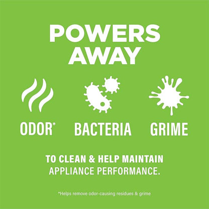 Affresh Washing Machine Cleaner, Helps Power Away Odor Causing Bacteria & Grime Deep Inside Pump, Valve & Hoses, 12 Time Release Tablets, 1 Year Supply