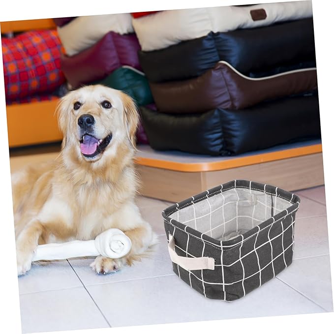 DECHOUS 2Pcs Storage Basket Versatile Organizer Bin for Cabinet Closet Laundry and Home Decor Easy to Transport Durable Design