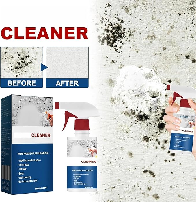 5PCS Mould Cleaner Spray, Mould Cleaner Foam Spray, Powerful Multi-purpose Foam, For Household Kitchen, Bathroom, Wall, Ceiling Cleaner (5)