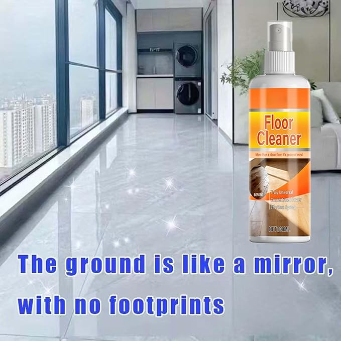 Stain Removal Spray - 100ml Multi Floor Cleaner, Fragrant Deep Cleaning Formula for Laminate Hardwood Tile Marble, Ideal for Bedroom Kitchen Entryway High Traffic Areas