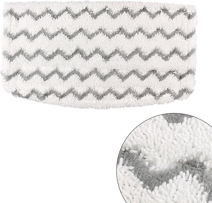 5 Packs Steam Mop Pads Replacement Hard Floor Cleaner for Vacuum Cleaner S1000A S1000C S1000WM S1001C