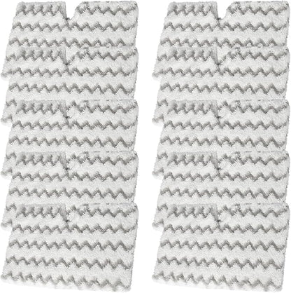 10 Pack for Shark Steam Mop Pads Replacement Shark S3500 Series S3501 S3601 S3550 S3901 SE450 S3801CO S3601D S2901 S2902 Steamer Pocket Mop Washable Microfiber Replacement Shark Vac Mop Pads Refills