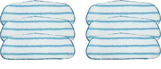 LTWHOME Wet Mop Pad Fit for Dirt Devil Steam Mop,Compare to Part AD51000 (Pack of 6)