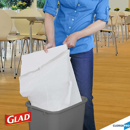 CloroxPro Glad ForceFlex Tall Drawstring Trash Bags,13 Gal,100 Ct (Pack May Vary),(Pack of 4)