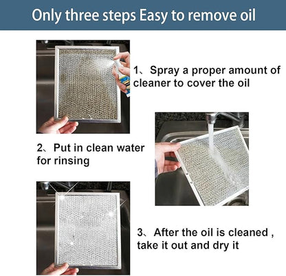2 PCS Magic Degreaser Cleaner Spray, Magic Degreaser All Purpose Cleaner Spray Cleaner Spray Kitchen Cleaner Spray Degreaser