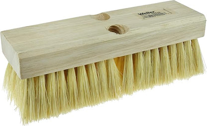Weiler 44429 9" Block Size, 5 X 14 No. Of Rows, Wood Block, Tampico Fill, Deck Scrub Brush