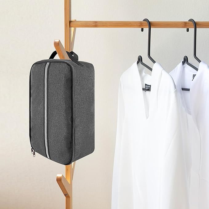 Outdoor Portable Steamer Storage Bag Compatible with Conair Hand-held Clothes Steamer, Heavy Fabric Bag with Wrist, Dark Grey (Bag Only)