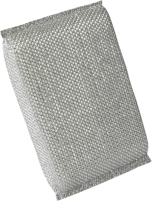 Casabella Sparkle Scrub Sponge Set Absorbent Sponges with Scrubber Exterior Dishwasher-Safe, 4-Pack
