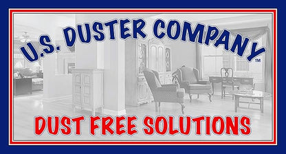 Cobweb Duster Extendable 18 Foot High Reach Ceiling Fan Duster | 3-Stage Aluminum Telescoping Pole | Medium Stiff Bristles | Long Handle Webster Microfiber Duster for Cleaning | U.S Duster Co.