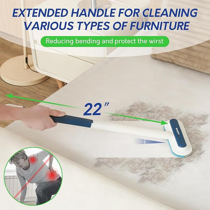 BOOMJOY Pet Hair Remover - Reusable Dog Cat Hair Remover Brush for Furniture, Couch, Carpet - Lint Remover for Pet