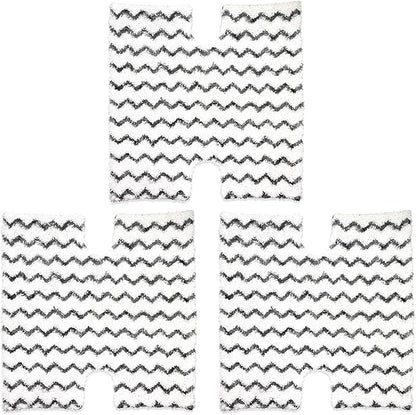 Extolife 3 Pack Steam Mop Replacement Pads for Shark Lift-Away Pro & Genius Steam Pocket Mop System S3973 S3973D S3973WM S5001 S5002Q S5003A S5003D S5004 S5004W S6001W S6002 S6002C S6003D S6003W