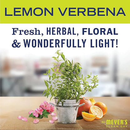 MRS. MEYER'S CLEAN DAY Vinegar Gel Cleaning Spray, Bathroom Use, No-Rinse Formula, Lemon Verbena, 16 Fl Oz, Pack of 1