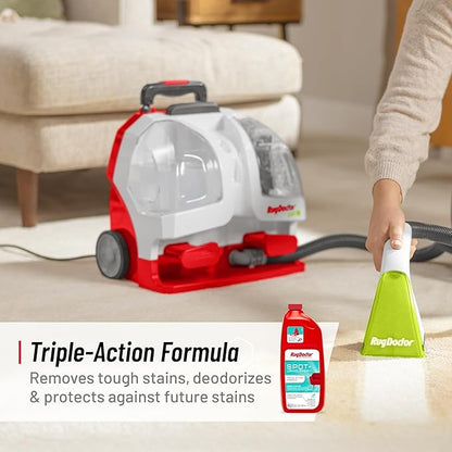 Rug Doctor Pet Portable Spot Cleaner, 2X Suction Power, Lightweight Pet Carpet Cleaner Machine, Pro-Grade Power Removes Stains & Odors from Rugs, Carpets And Upholstery