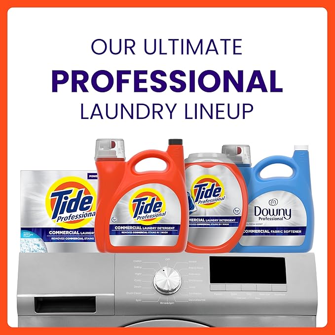 P&G PROFESSIONAL Tide Professional Commercial Power PODS Laundry Detergent, 63 Count (4 Count), 00030772141175