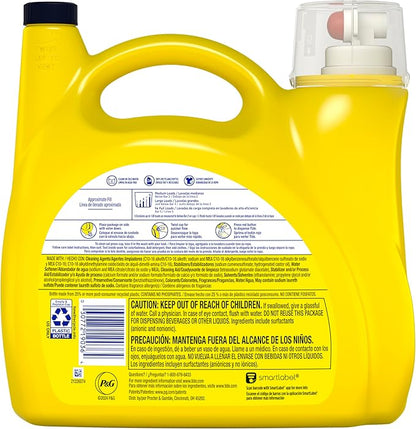 Tide Simply Clean & Fresh Liquid Laundry Detergent, Berry Blossom Scent, 138 Loads, 182 fl oz