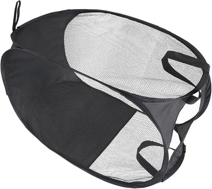 Holibanna Pop up Laundry Basket Collapsible Mesh Laundry Hamper Handles Space Saving Storage for Home