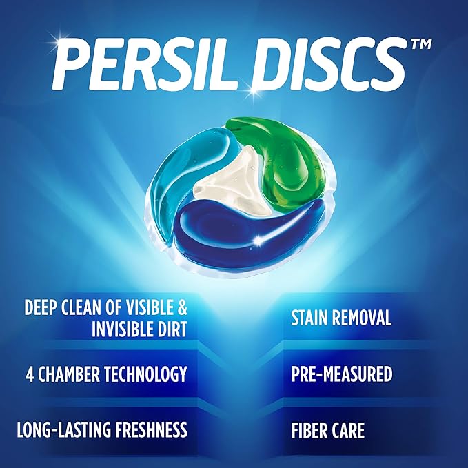 Persil Discs Laundry Detergent Pacs, Original, 16 Count