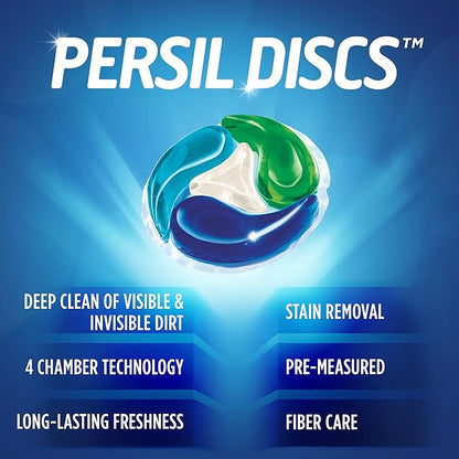 Persil Discs Laundry Detergent Pacs, Original, 16 Count