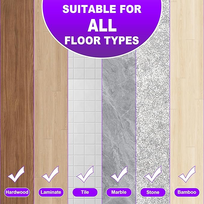 7 Count Mopping Pads Refills Compatible with Swiffer WetJet, Disposable Multi Surface Floor Cleaning Spray Mop Refill Pads, Multi-Layer Wet Dry Use for Hardwood Floor