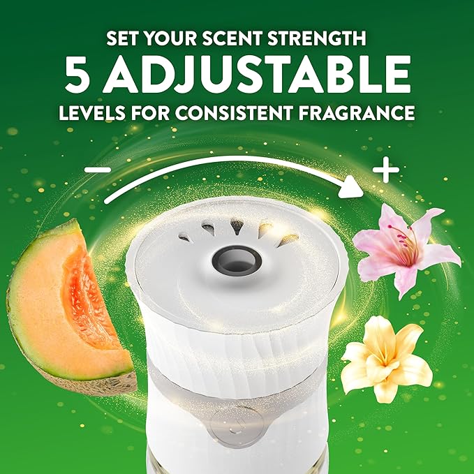 Air Wick Plug in Scented Oil Refill, 2 ct, Summer Delights, Air Freshener, Essential Oils
