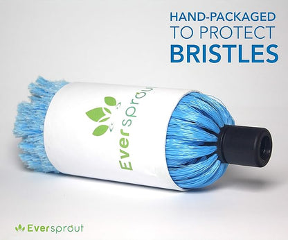 EVERSPROUT Duster 3-Pack | Hand-Packaged Cobweb Duster, Microfiber Feather Duster, Flexible Ceiling Fan Duster | Twists onto Standard 3/4 inch Threaded Poles (Pole Sold Separately)(Soft Bristles)