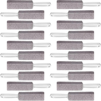 Vesici Pumice Cleaning Stone with Extra Long Handle Pumice Stone Toilet Bowl Cleaner for Toilet, Bathtubs, Sinks, Swimming Pools, Grills, Kitchen, Household Cleaning(20 Pieces)