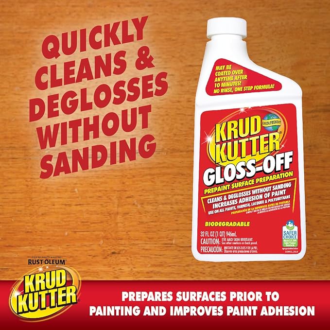 Krud Kutter GO326 Gloss Off Prepaint Surface Preparation Cleaner, 32 oz