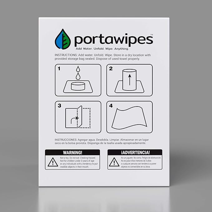 Coin Tissues | 500 Pack with 4 Carrying Cases | Toilet Paper Tablets | Compressed Towels | Expandable Wipes | Soft & Odor Free