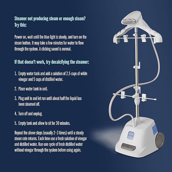 Conair Full Size Garment Steamer for Clothes, Turbo ExtremeSteam 1875W Professional Steam and Press
