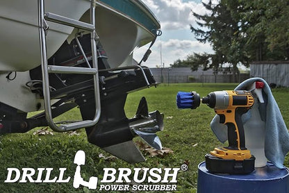 Boat Brush Scrubbing Accessories - Aquatic Cleaning Supplies - Boat Hull Cleaning Brush Set - Barnacle Remover - Boat Deck Brush - Tank Cleaning Tool Set - Fish Tank Scrubbing Brush - Boat Brush Set