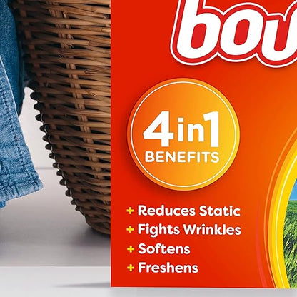 P&G Professional Bounce Outdoor Fresh Fabric Softener Dryer Sheets, 2 Count (Case of 156)