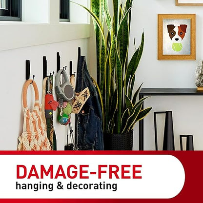 Command Indoor Large Replacement Strips, 20 Strips, Damage-Free Wall Hanging, Re-Hang Large Hooks for Home and Wall Decor, Holds up to 5 lb, White Adhesive