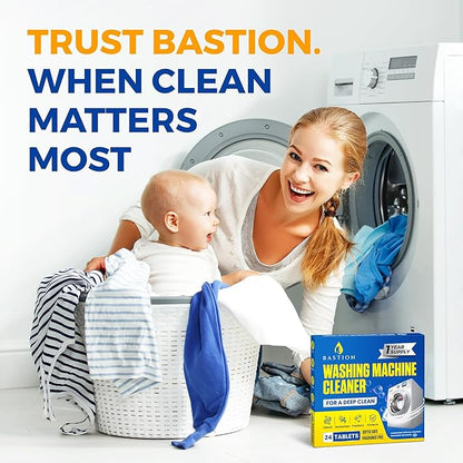 Washing Machine Cleaner 24-pack & Foaming Enzyme Garbage Disposal Cleaner Bundle 24-pack