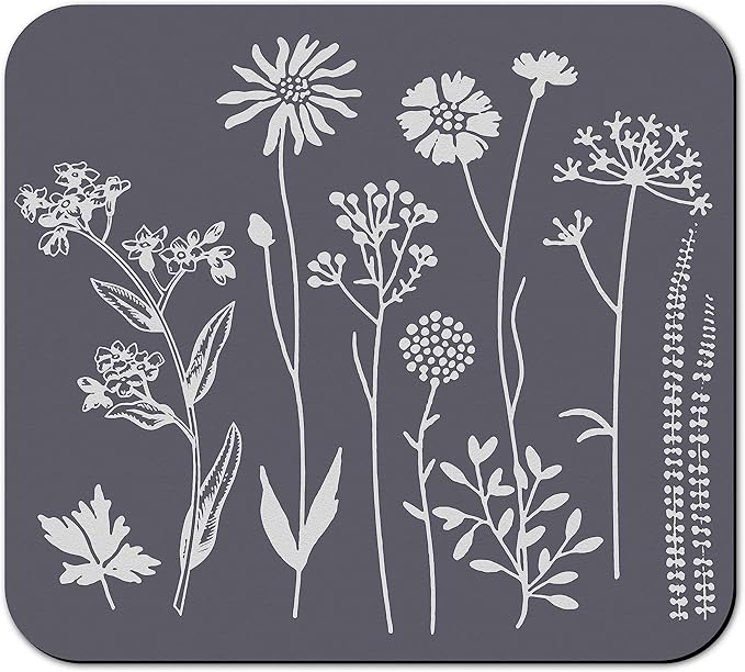 Dish Drying Mat for Kitchen Counter 16x18in Grey Washable Quick Dish Drying Pad Rubber Backed Absorbent Draining Mat